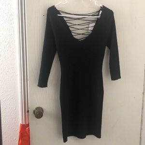 Charlotte Russe black dress, above to mid knee